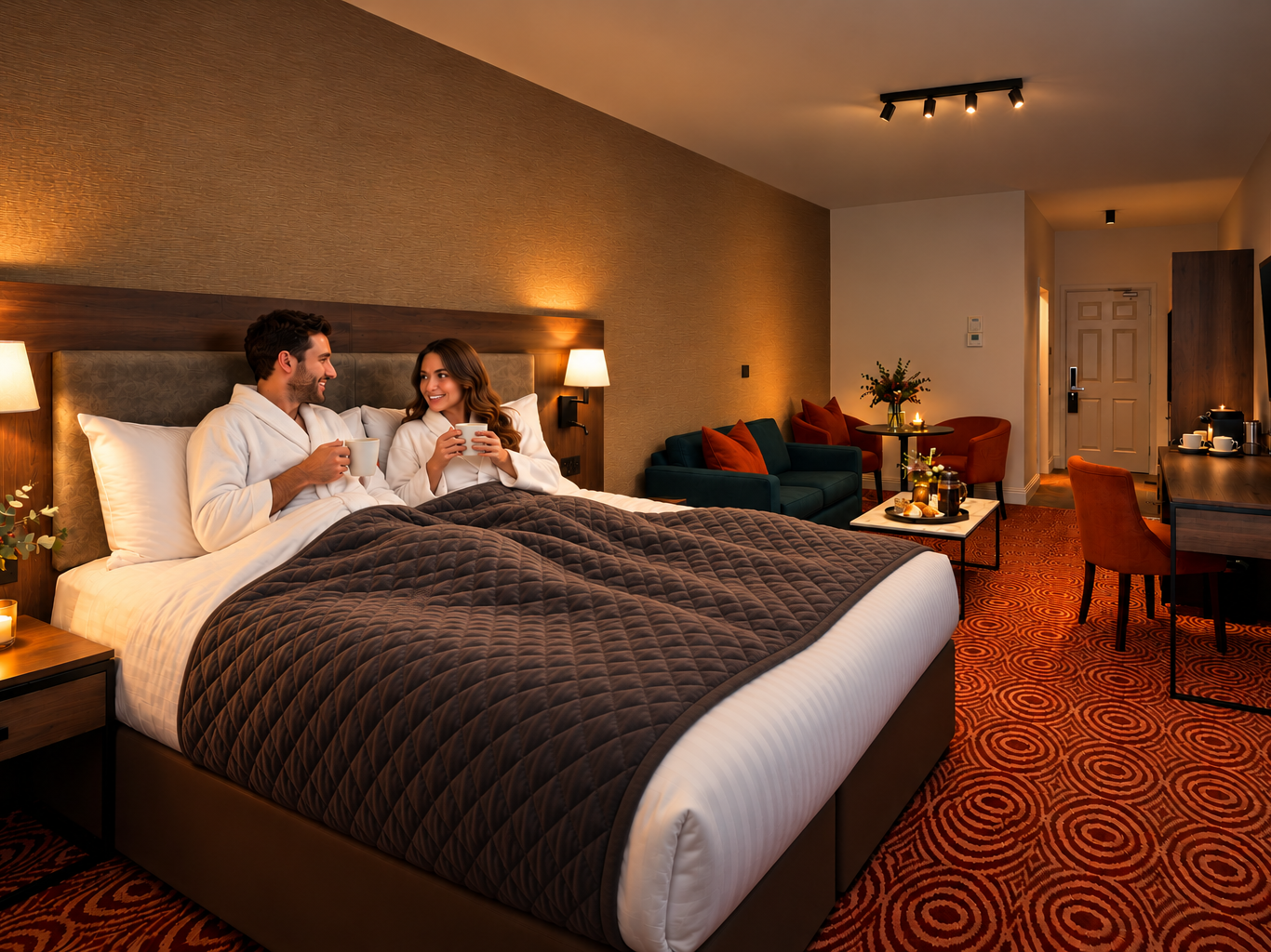 Cosy Hotel Bedtime Retreat