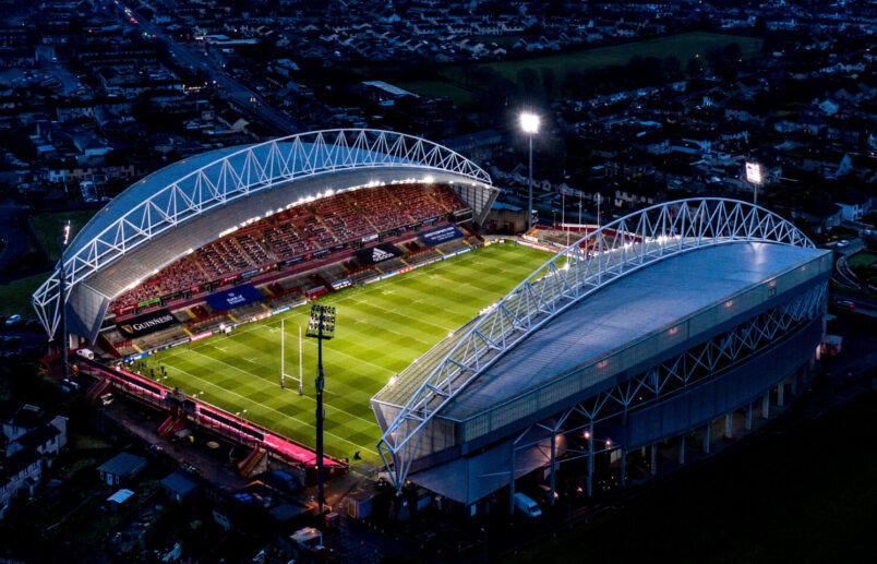 A view of Thomond Park ahead of the game 23/1/2021
